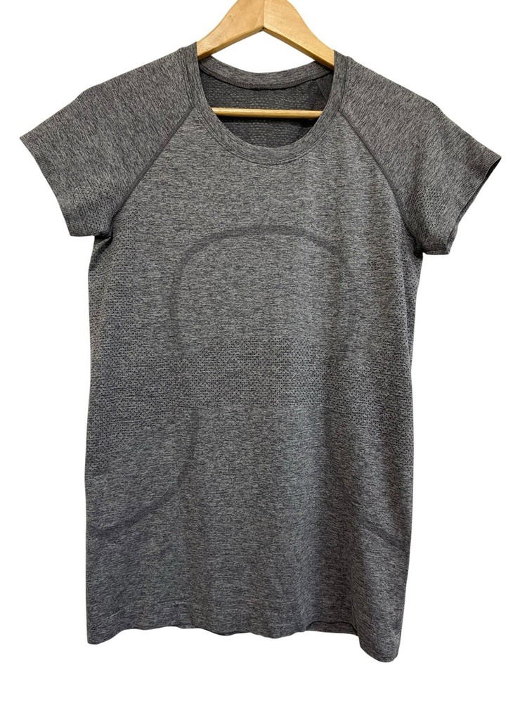 Lululemon Women’s Swiftly Tech 2.0 Short-Sleeve Active Top Gray Size 8