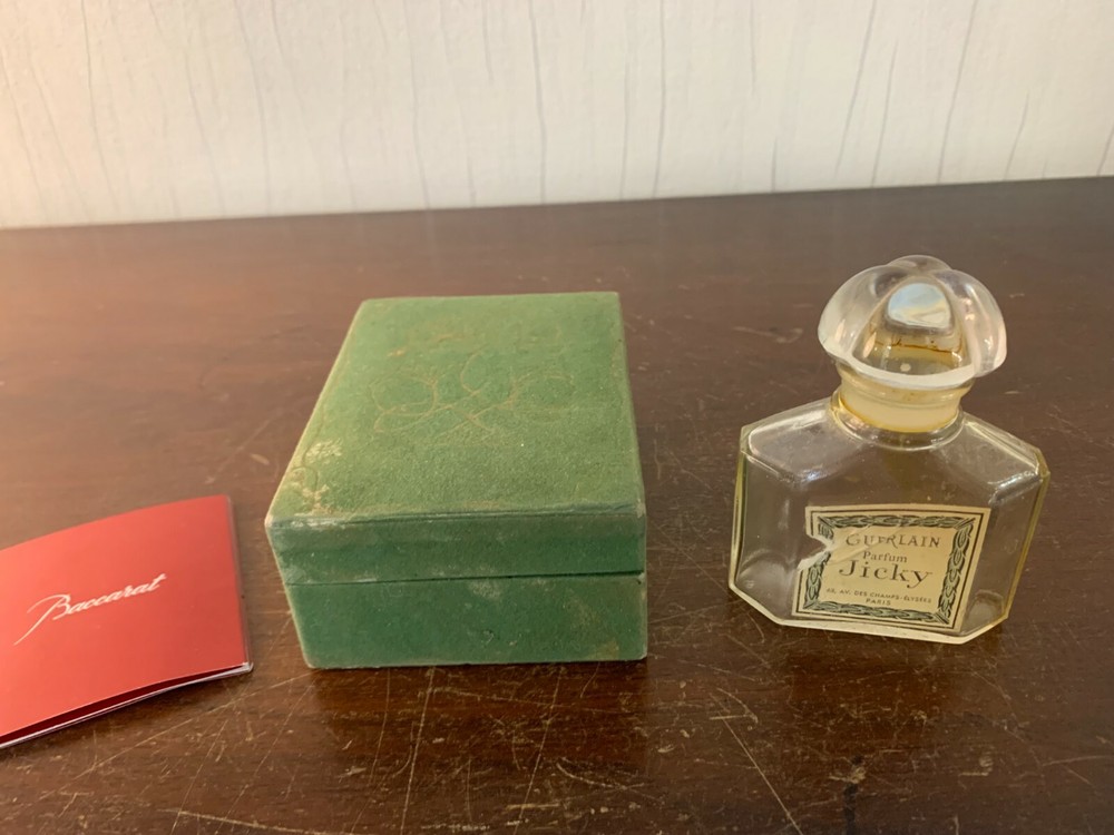 Jicky Perfume Bottle Model In Baccarat Crystal