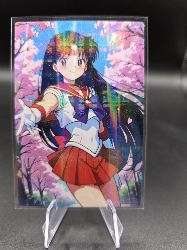 Rei Hino Holographic Anime Collectible Trading Card
