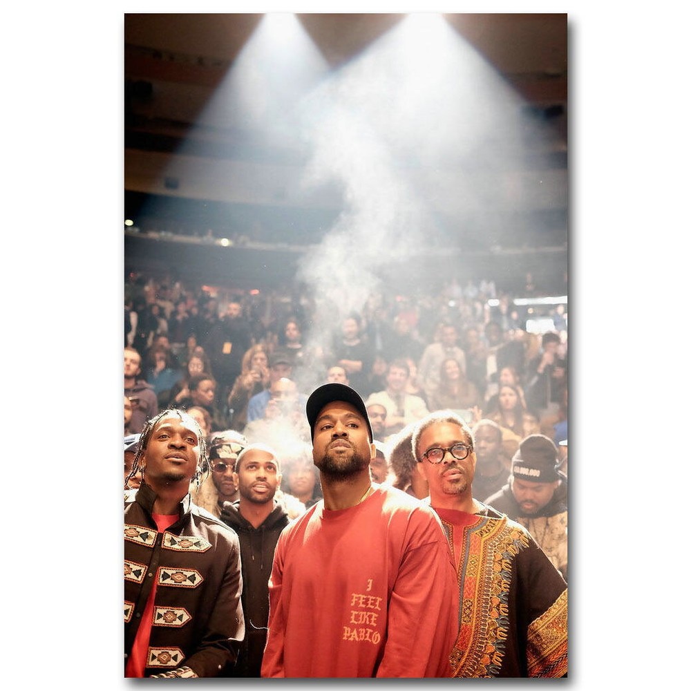 74772 Kanye West Hithot Music Picture Wall Art Wall Print Poster US