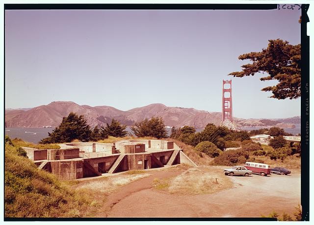 Presidio of San Francisco,Gun Emplacements,San Francisco,California,CA,HABS