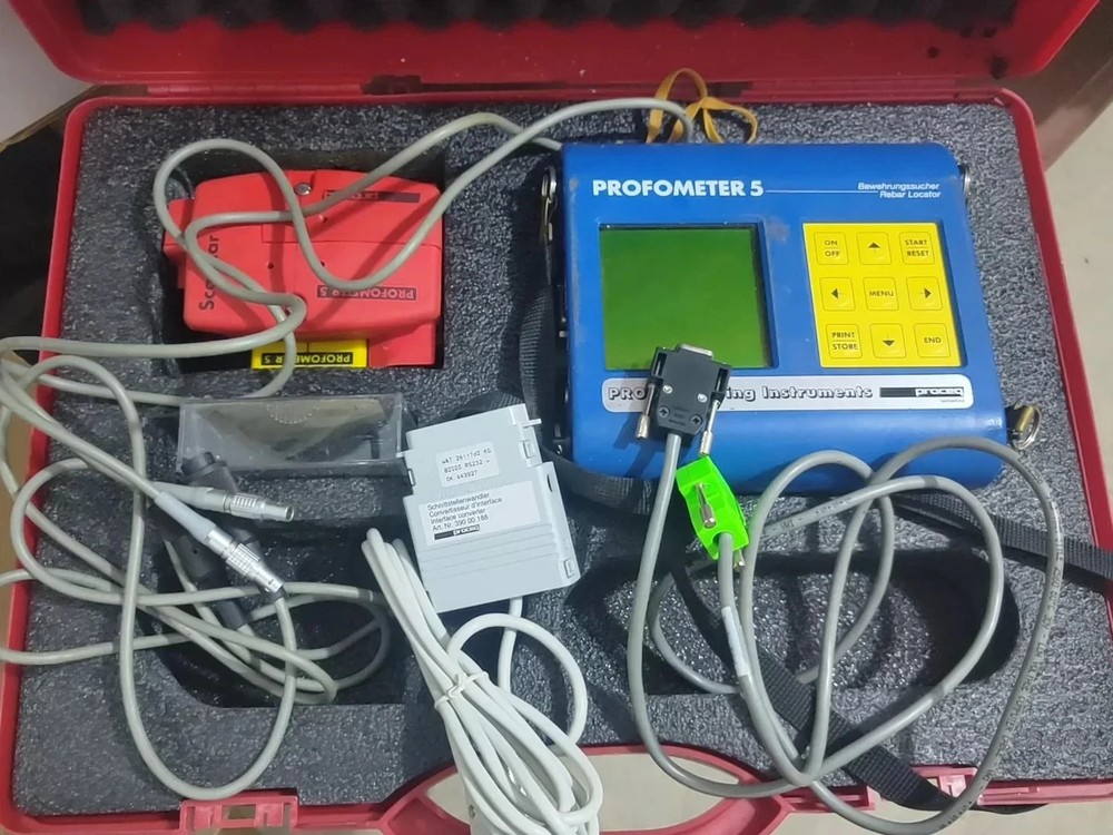 1PC Used Proceq Profometer5 by Fedex or DHL P2518D YL