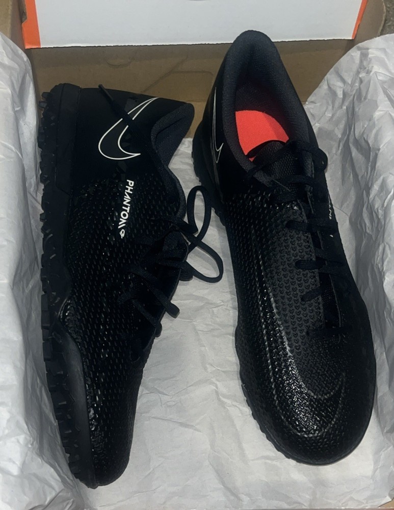 NEW Nike Phantom GT2 Club TF Phantom Black Mens Soccer Shoe Size 9 DC0821-001