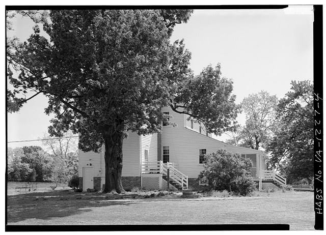 4. WEST END FROM SOUTHWEST - Green Springs Main House, Near Routes 617 &