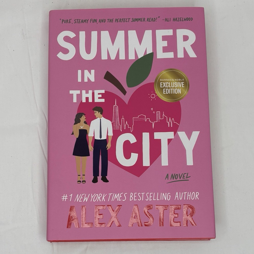 Summer in the City by Alex Aster Exclusive Edition Sprayed Edges Like New
