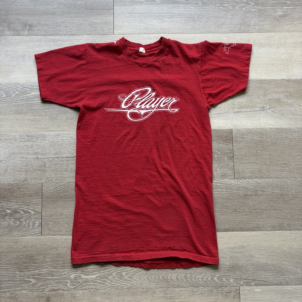 Vintage 70s Player Band Tee Shirt Men’s Medium Rock Concert RSO Records Promo