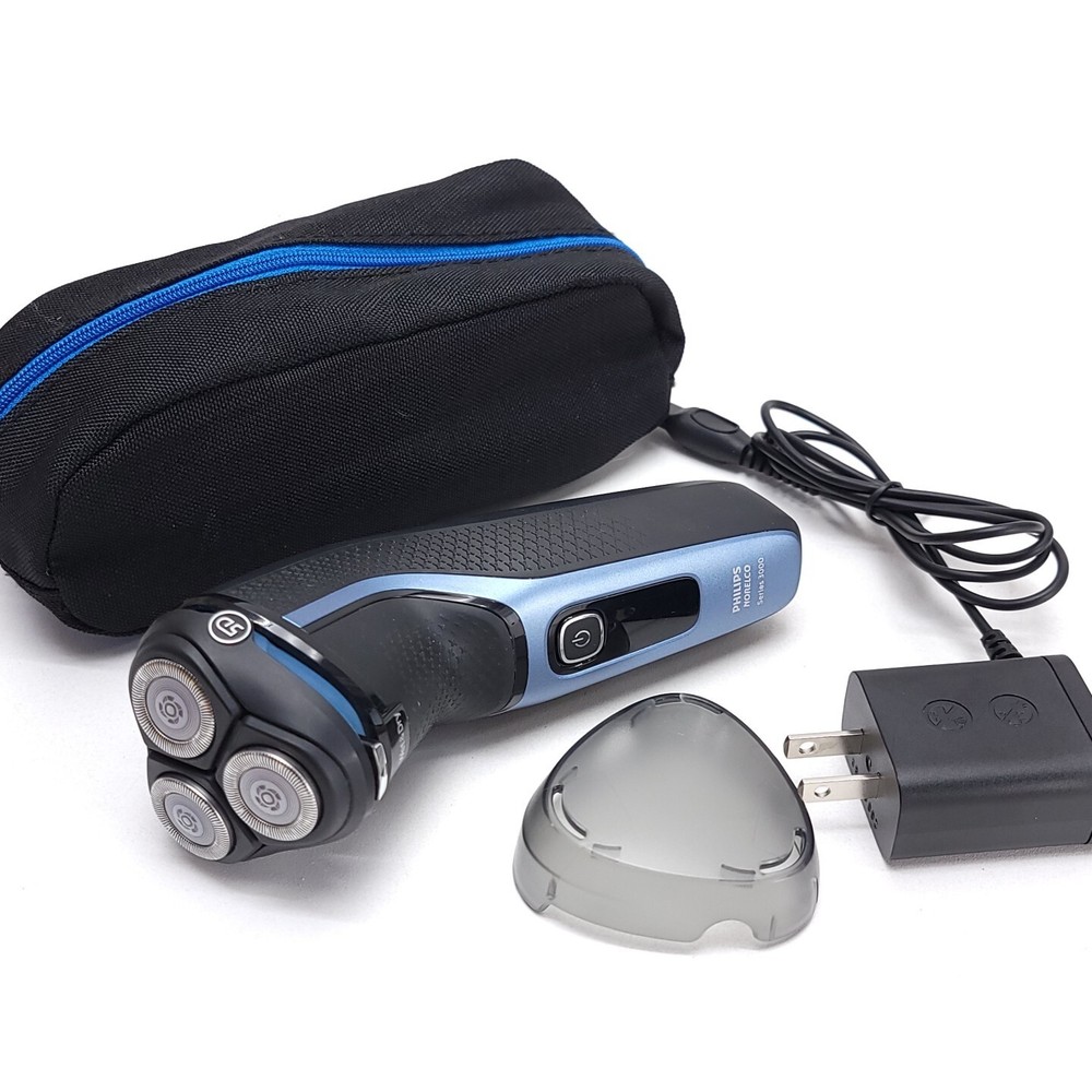 Philips Norelco-Series 3000 Rechargeable Wet/Dry Electric Shaver S3212 TESTED