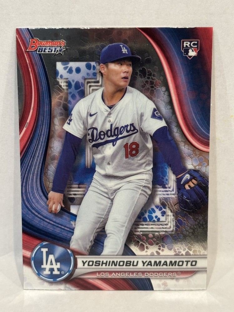 2024 Bowman's Best - Yoshinobu Yamamoto #34 (RC)