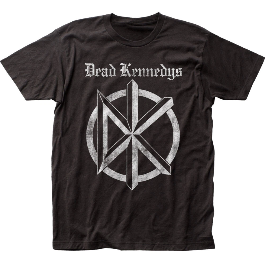 Dead Kennedys Old English Logo T Shirt Men’s Punk Rock Music Band Tee Black