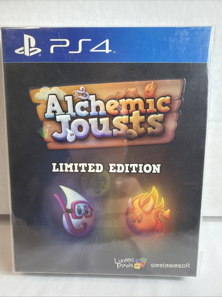 Alchemic Jousts Limited Edition PS4 Play-Asia Exclusive new Sealed