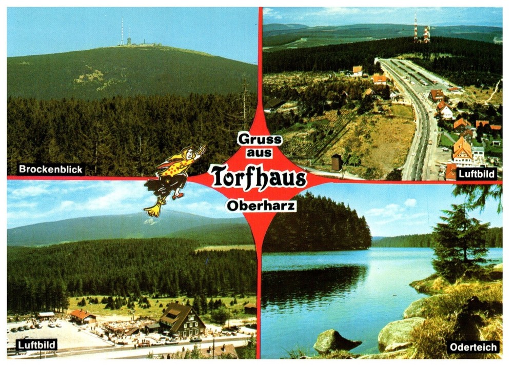 POSTCARD VTG Torfhaus Germany