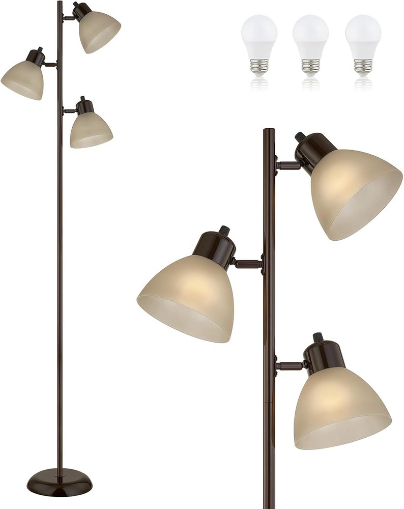 Modern Tree Floor Lamp Living Room Bedroom Tall Pole Standing Lamp
