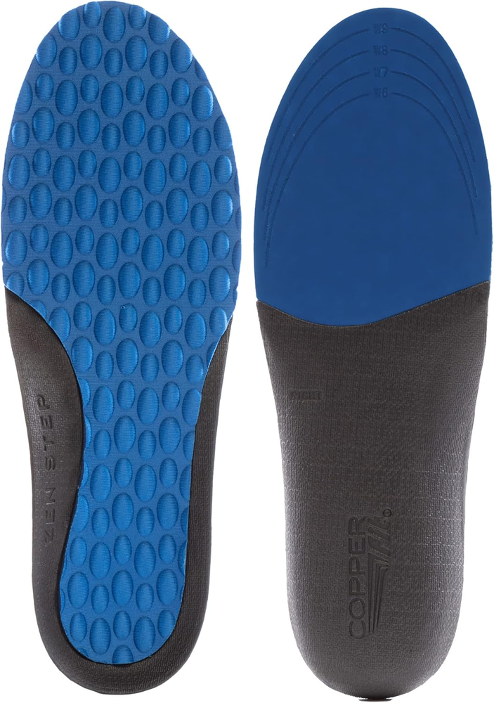 Copper Fit Work Gear Unisex Comfort Insoles with Arch Support