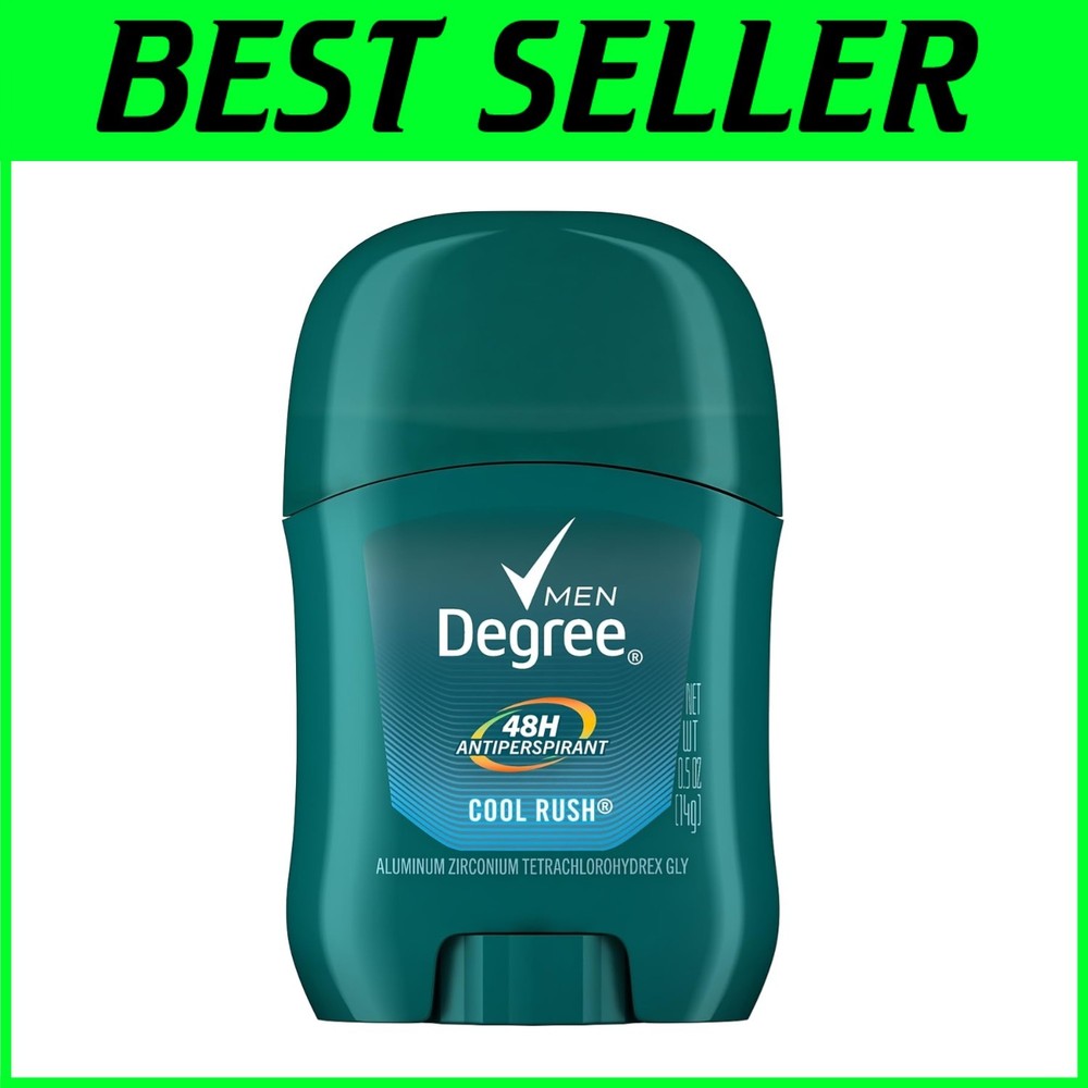 Cool Rush Men's Deodorant Stick, Pack of 36, Aluminum-Free