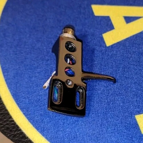 TITANIUM Cartridge Headshell for Stanton T.62, T.92, STR8 150, ST.150 *USED*