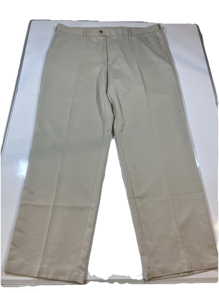 Izod Golf Mens Beige Classic Fit Pants Size W40 L32