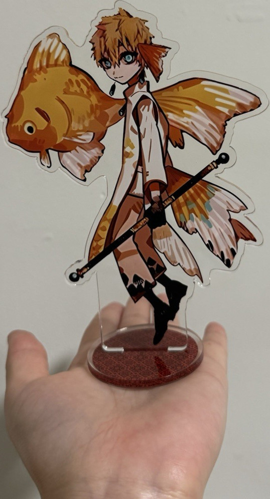 Acrylic Anime & Manga Character Figurine Standee Display Stand Figure w/ Base