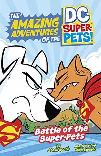 Battle of the Super-pets (Amazing - Paperback, by Korte Steve - Very Good