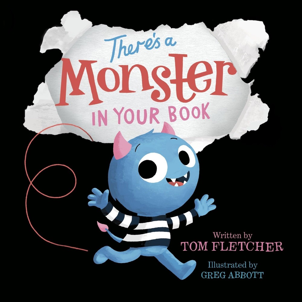 There's A Monster in Your Book: A Funny Monster Book for Kids and Toddlers (...
