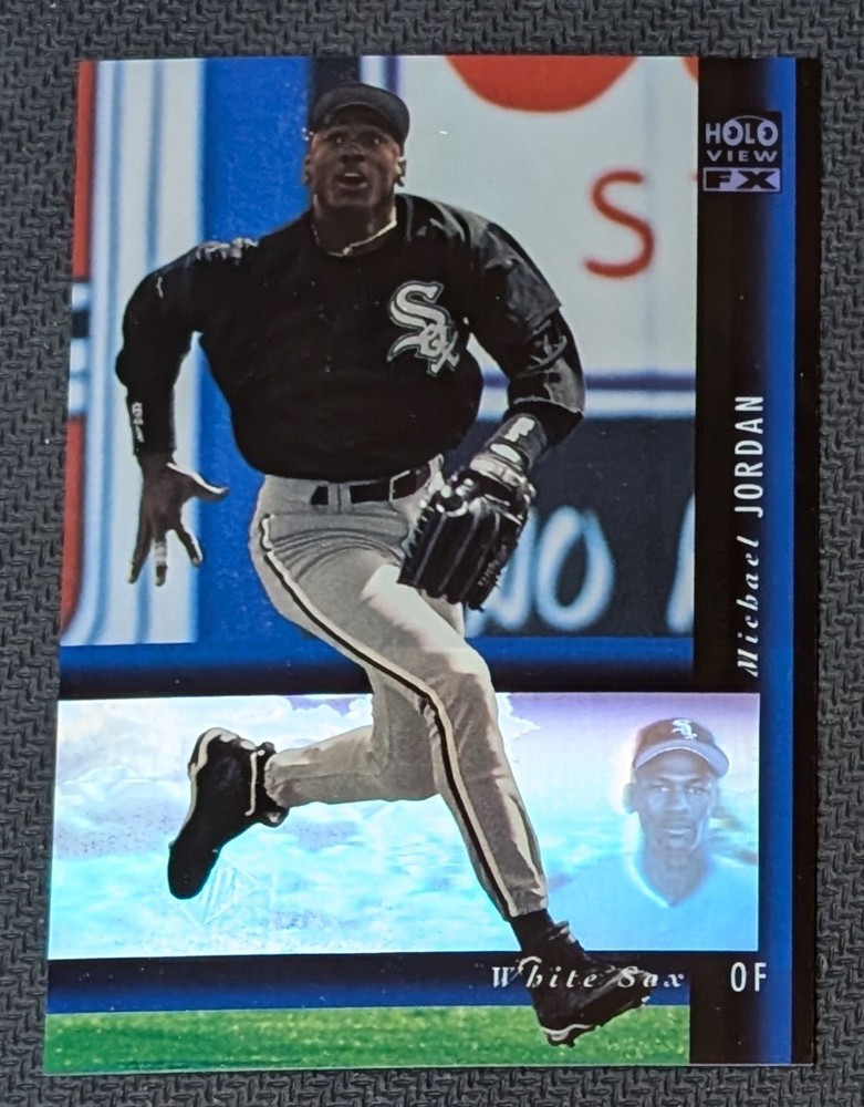 1994 Sp Holoview Fx #16 Michael Jordan Rc White Sox