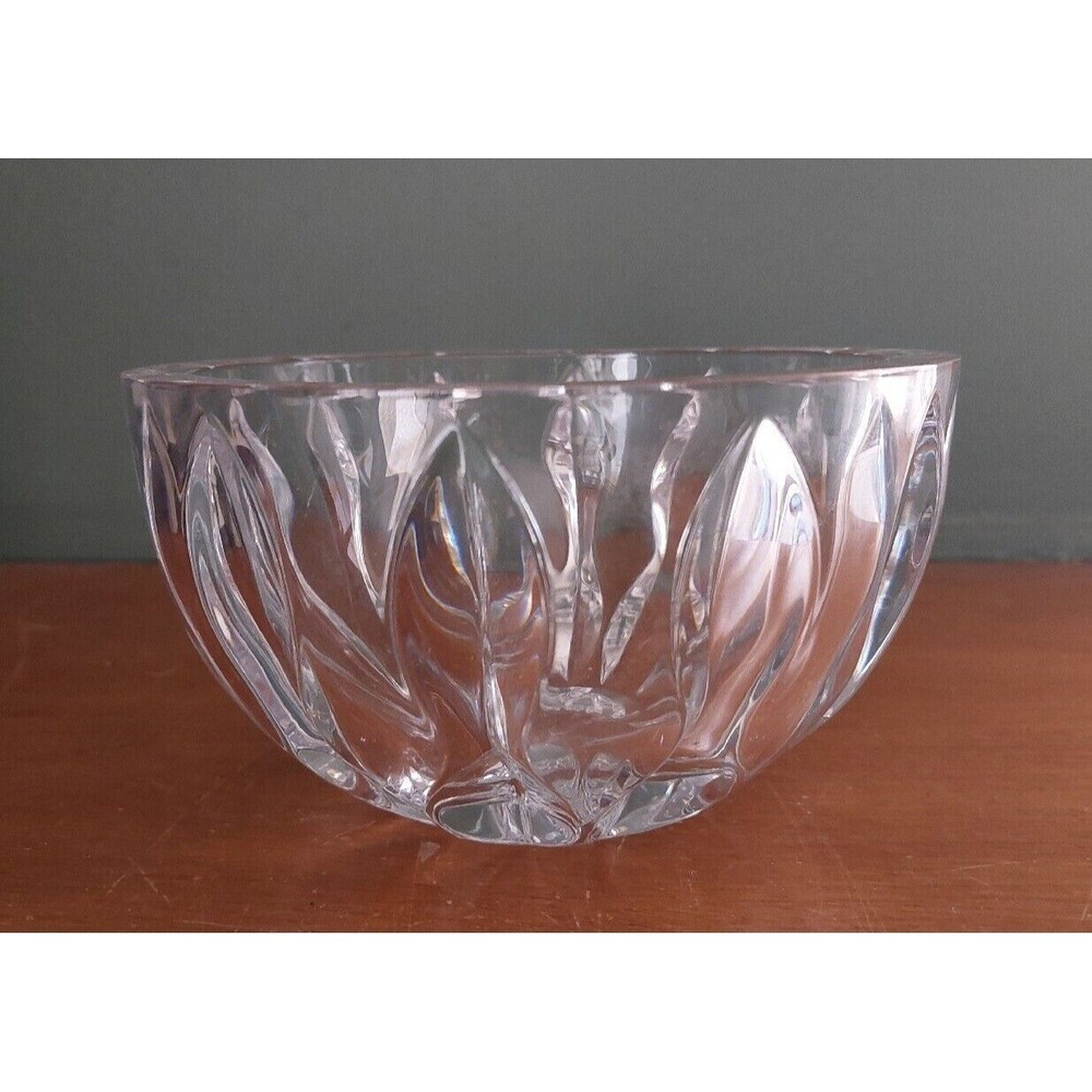 Vintage Miller Rogaska Crystal Equinox Bowl 7 Inch  Reed & Barton Company
