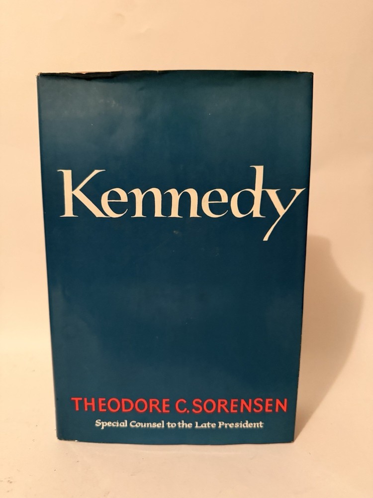 Kennedy by Theodore C. Sorensen Hardcover Biography Harper & Row DJ 1965
