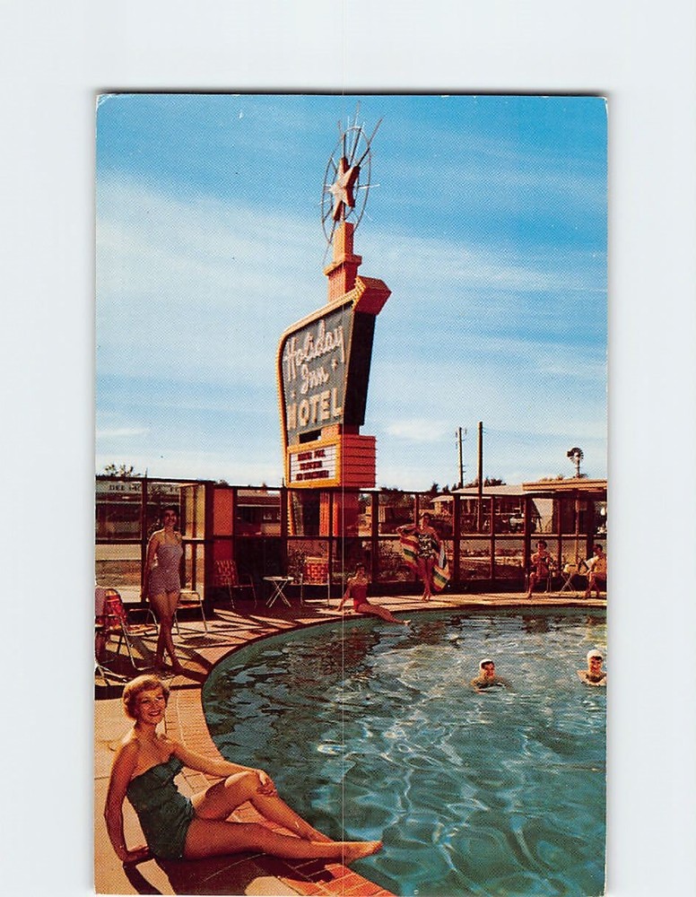 Postcard Holiday Inn Hotel Amarillo Texas USA