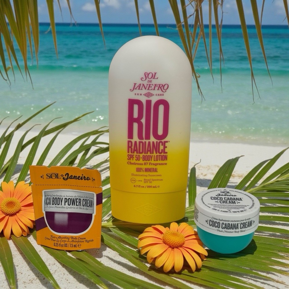 Sol de Janeiro Brazilian Deluxe Mini Coco Cabana Cream 0.84 fl oz /25 ml + GWP