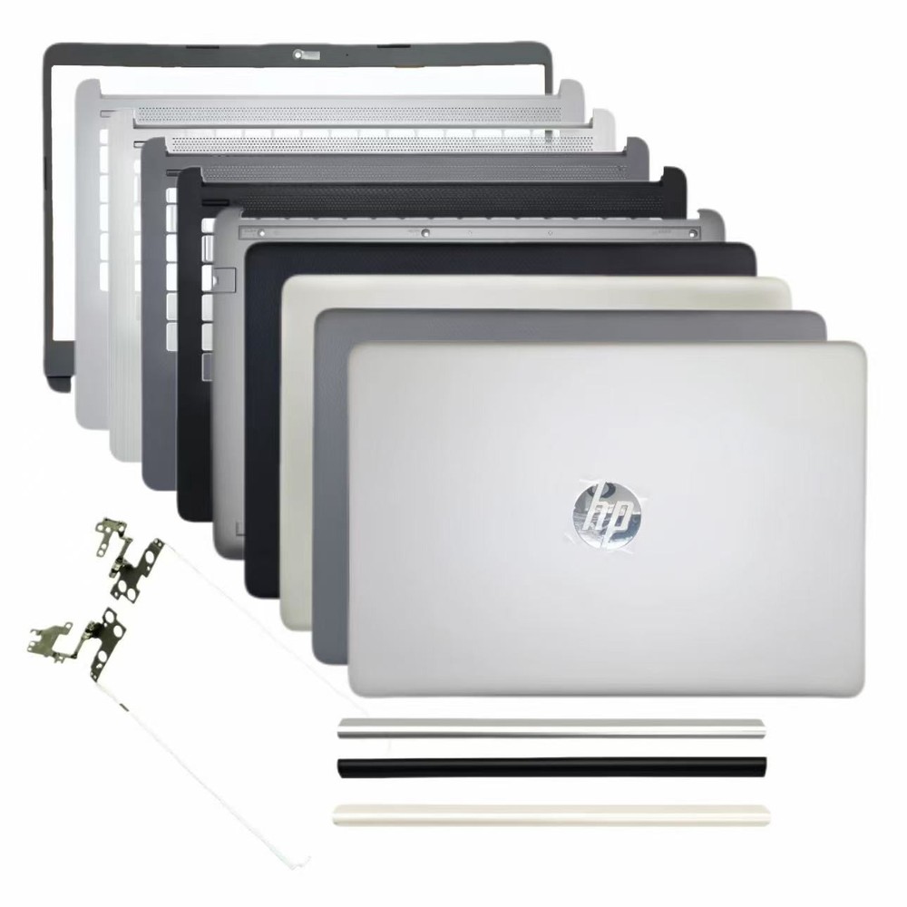New HP 14-DF CF 14S-CR CS 240 G8 G9 LCD Back Cover+Bezel+Hinges/Palmrest/Bottom