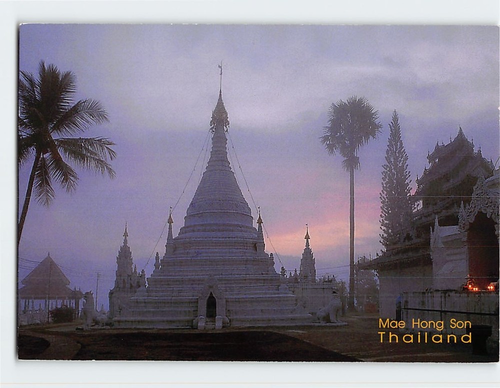 Postcard Mae Hong San Thailand
