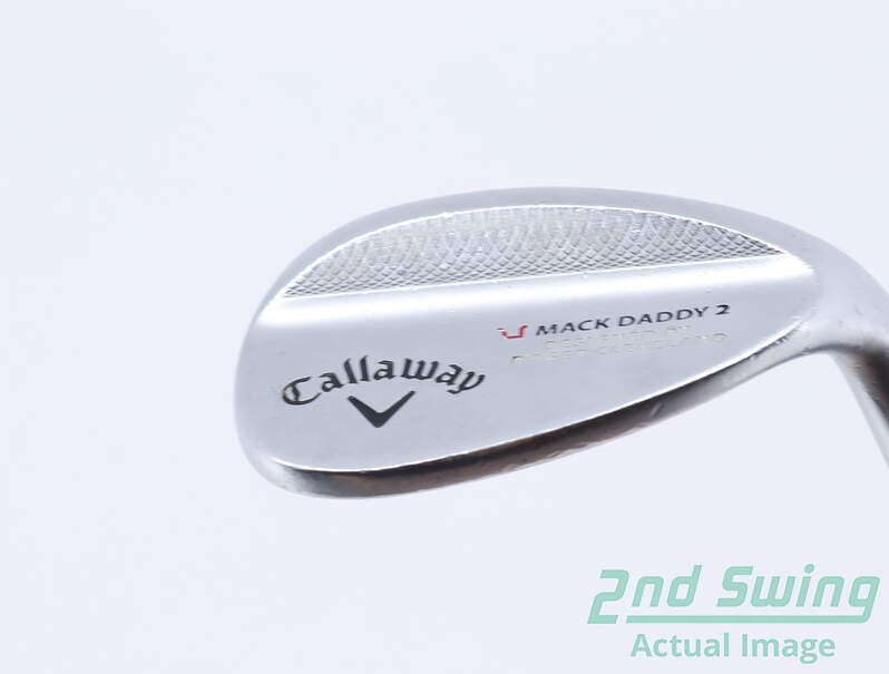 Callaway Mack Daddy 2 Chrome Lob Wedge 58° Steel Flex Right