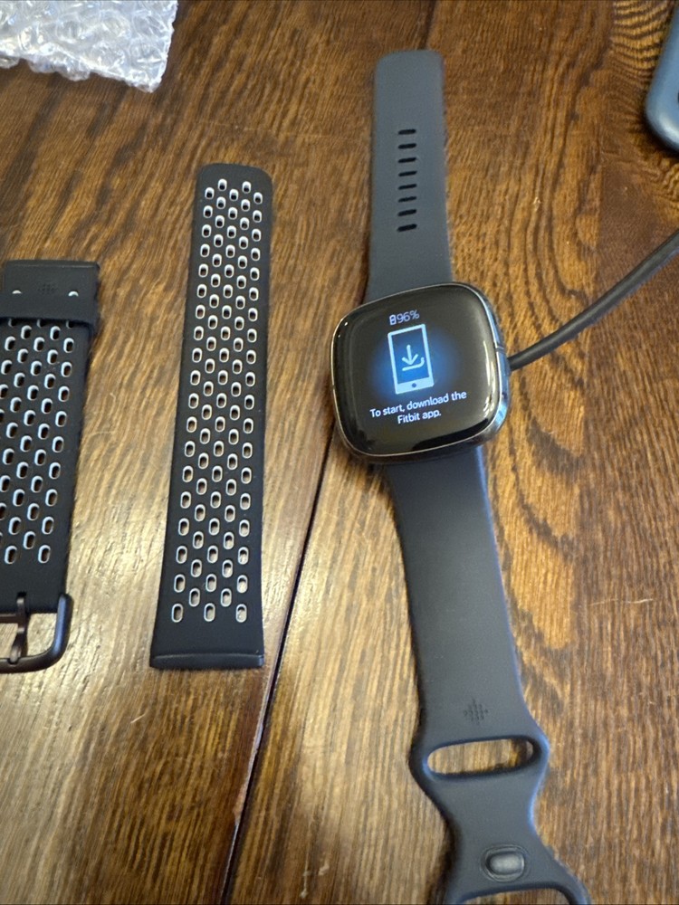 Fitbit Sense Advanced Health & Fitness Tracker Smartwatch Open Box