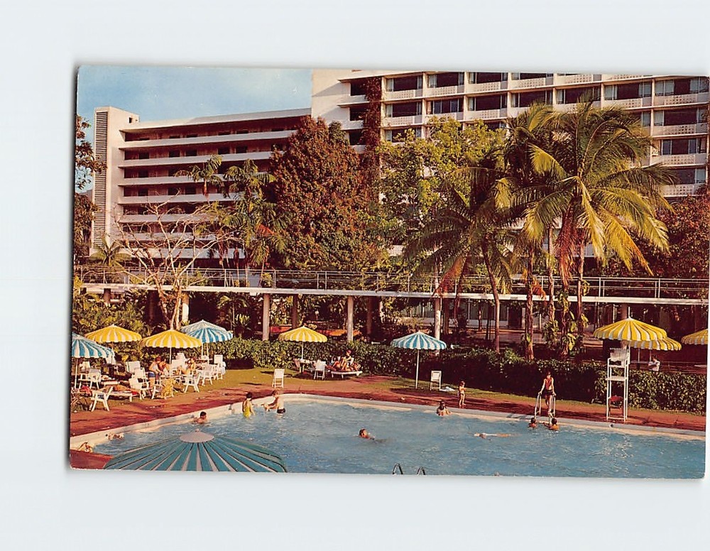 Postcard Pool View Hotel El Panama Panama