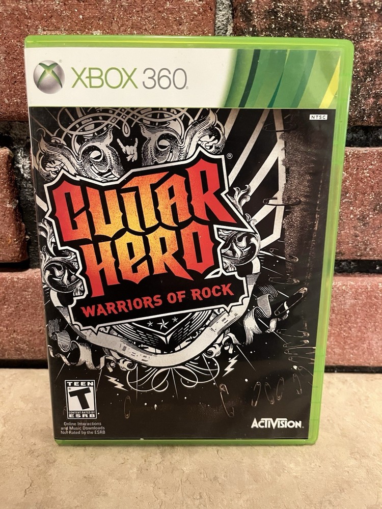 Guitar Hero: Warriors of Rock (Microsoft Xbox 360, 2010)