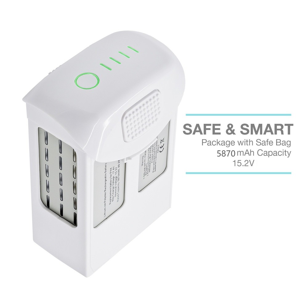 New 15.2V 5870mAh Intelligent Flight Battery For DJI Phantom 4 Series Drones