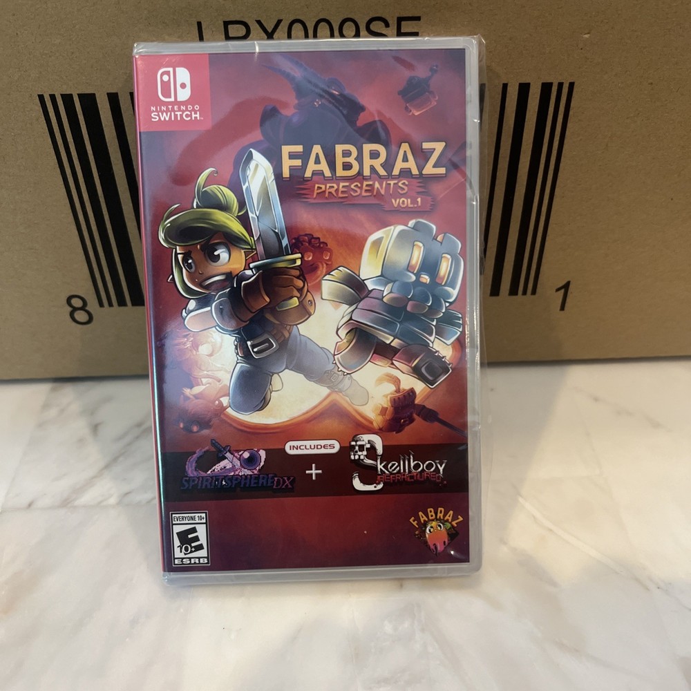 Fabraz Presents Vol. 1 Nintendo Switch Limited Run Games New Sealed