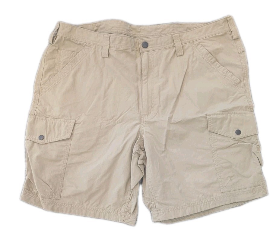 Duluth Trading Men’s 42 Lightweight Cargo Shorts Khaki 9