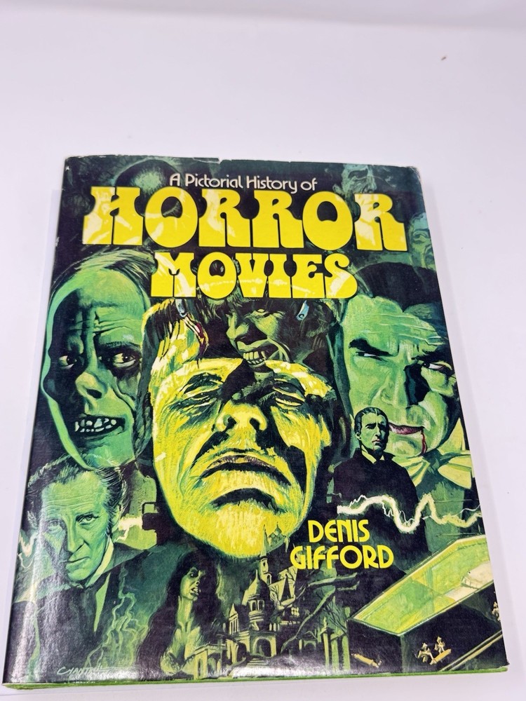 A Pictorial History of Horror Movies by Denis Gifford (Hardcover, 1973)