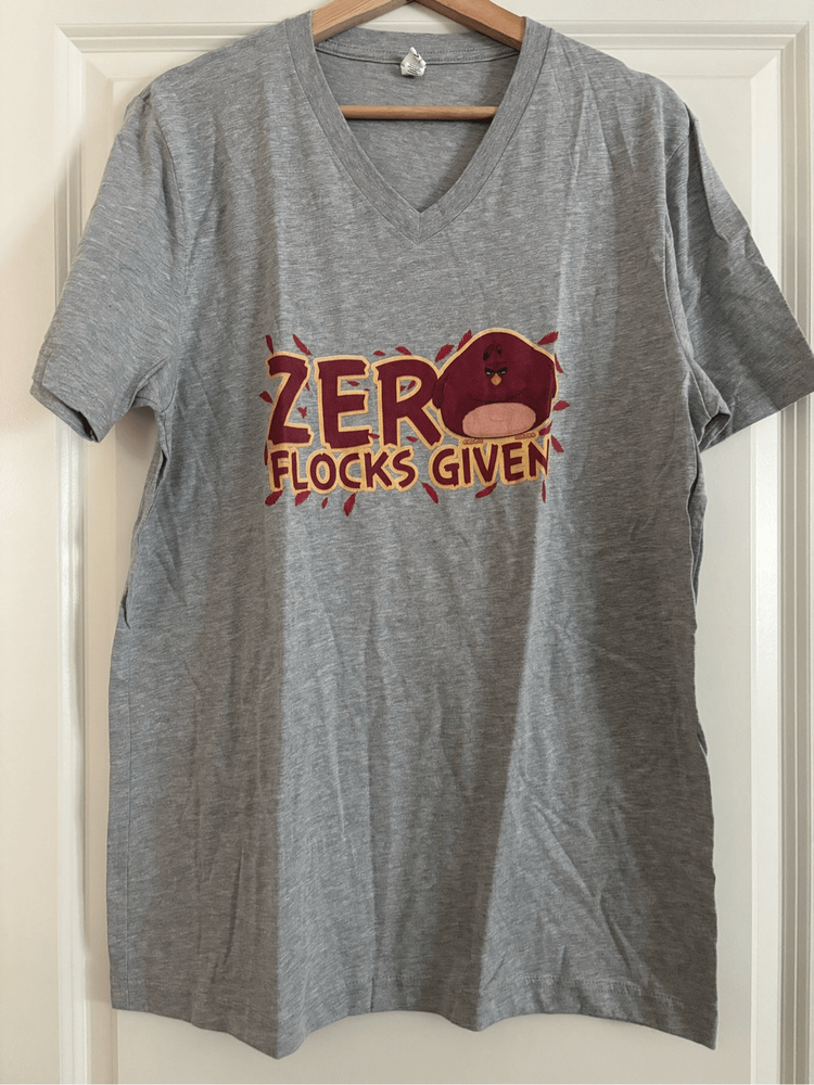 Zero Flocks Given T-shirt size Large