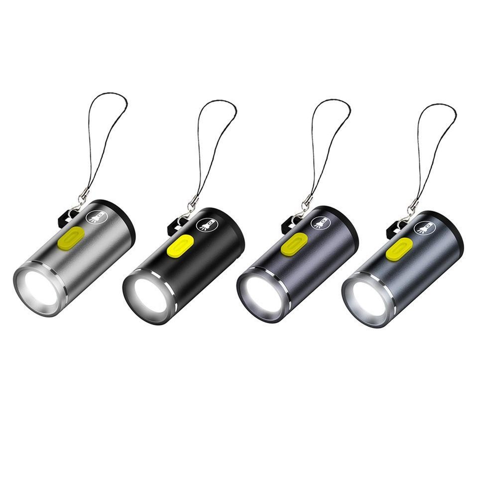 Mini Torch Carabiner Keyring with Bright LED for Camping & Emergency Night Light GX