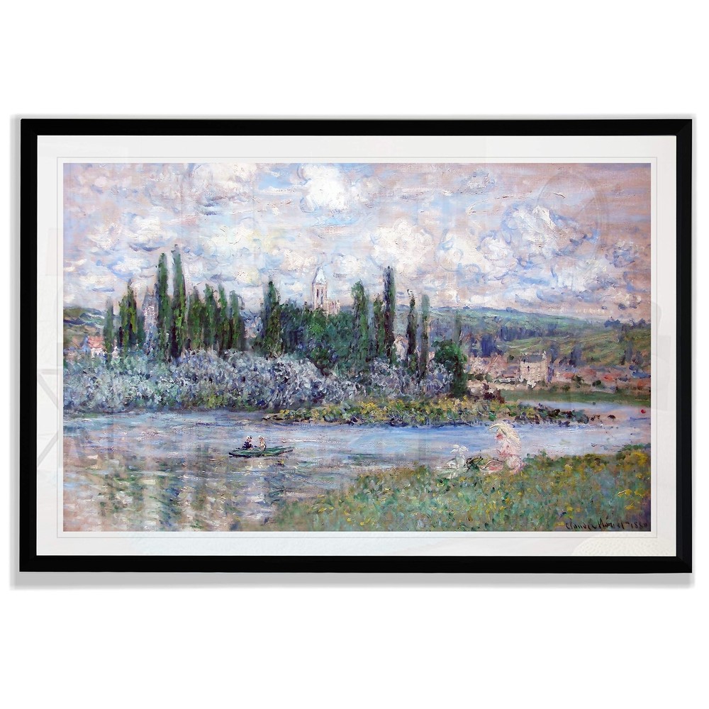 View of Vetheuil, 1880 I By Claude Monet Fine Giclee Prints Wall Art In Premi...
