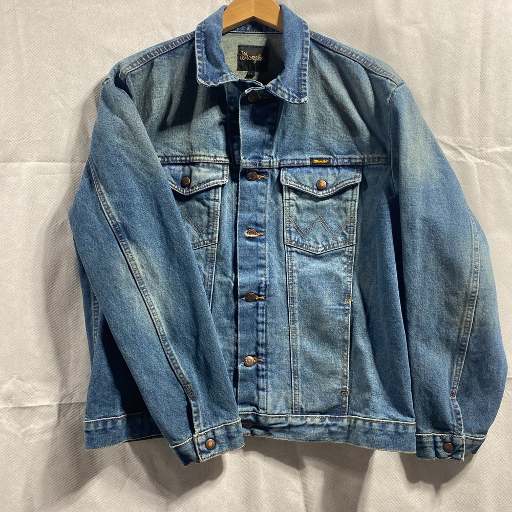 VTG Late 70’s/Early 80's Men’s Wrangler Denim Trucker Jacket - Size Large