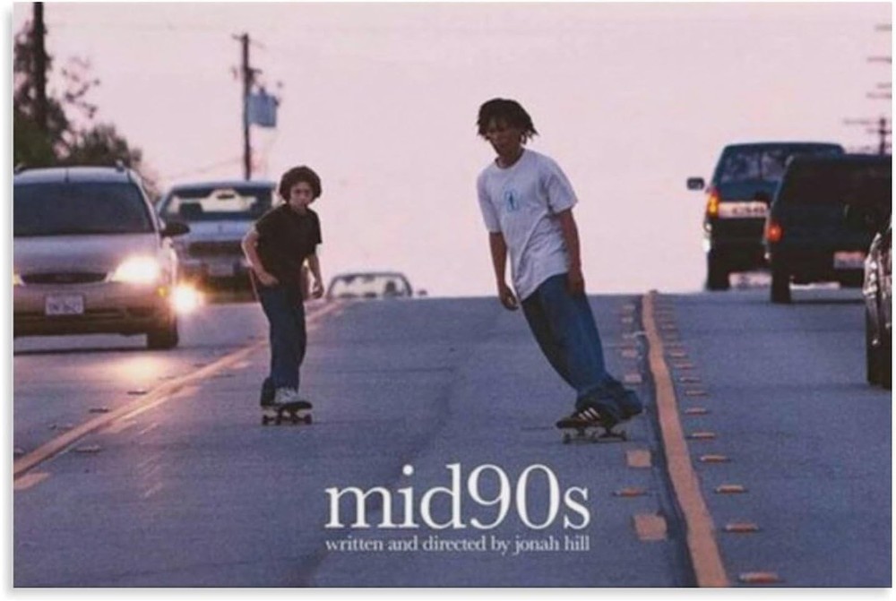 Mid90s Movie Poster 24x36 Unframed Minimalist Film Wall Art Decor