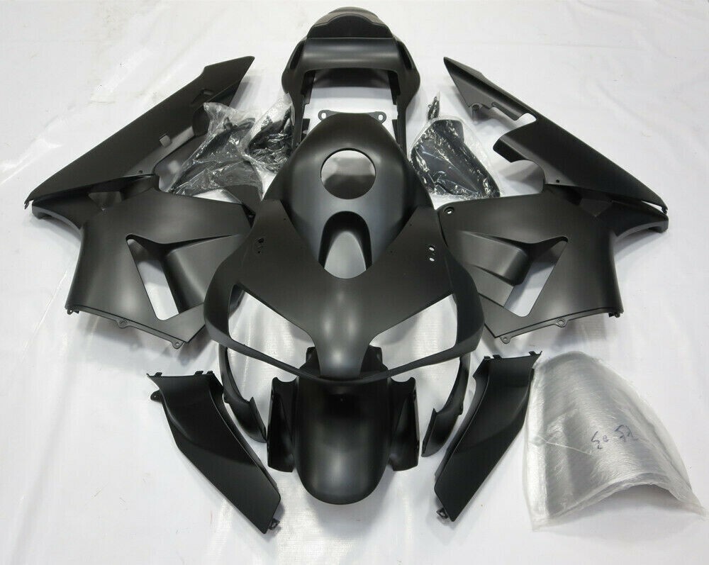 Matte Black ABS Fairing Body Kit Bodywork Frame For Honda CBR600RR 2003-2004 US