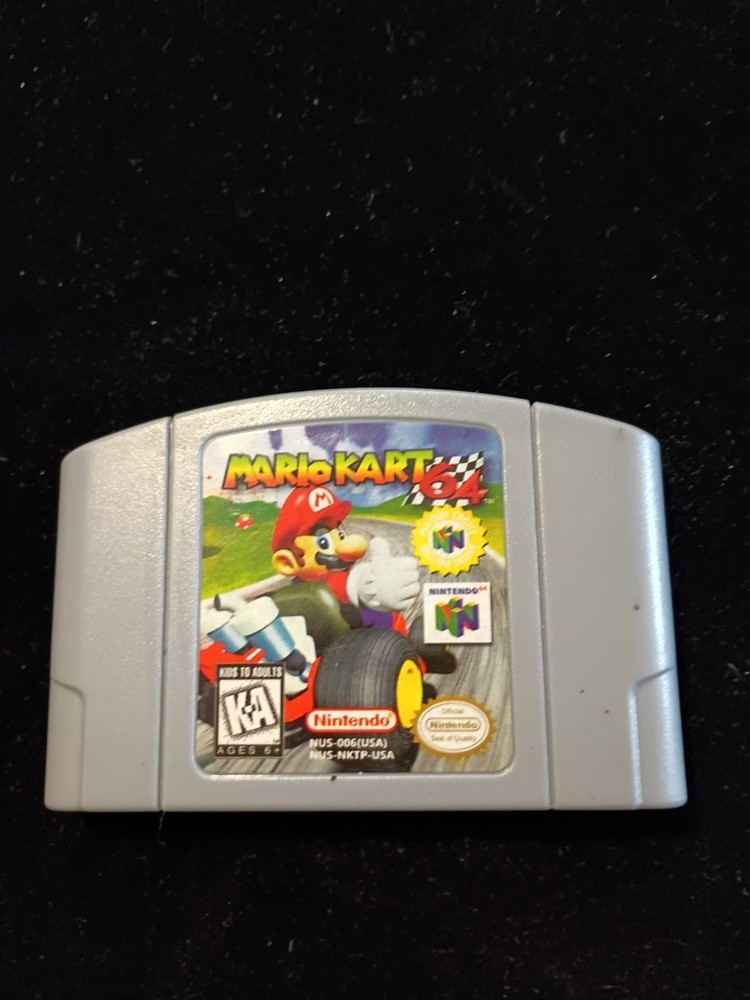 Mario Kart 64 (Nintendo N64, 1997) -  NUS-006