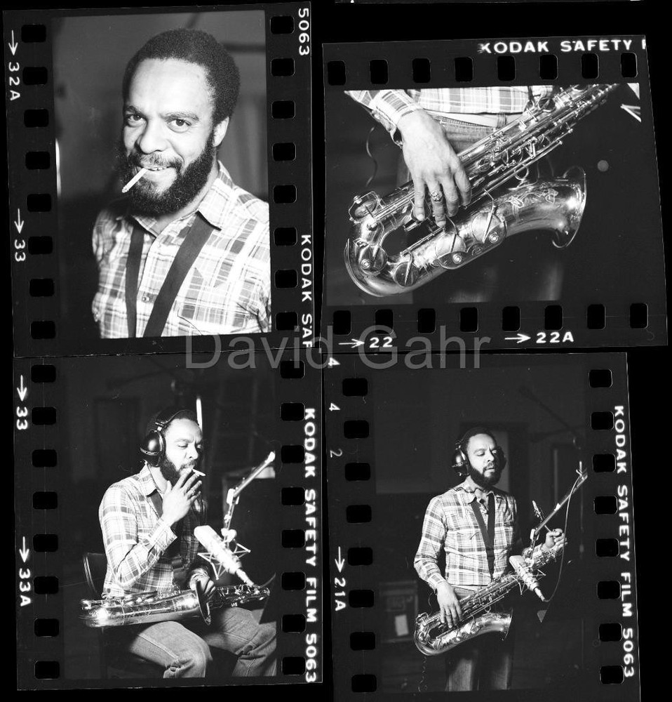 '79 Grover Washington Fantasy Records Jazz Soul Saxophone 4 Negative Lot B83