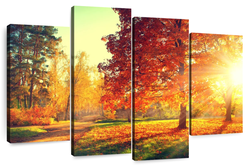 Autumn Sunset Wall Art