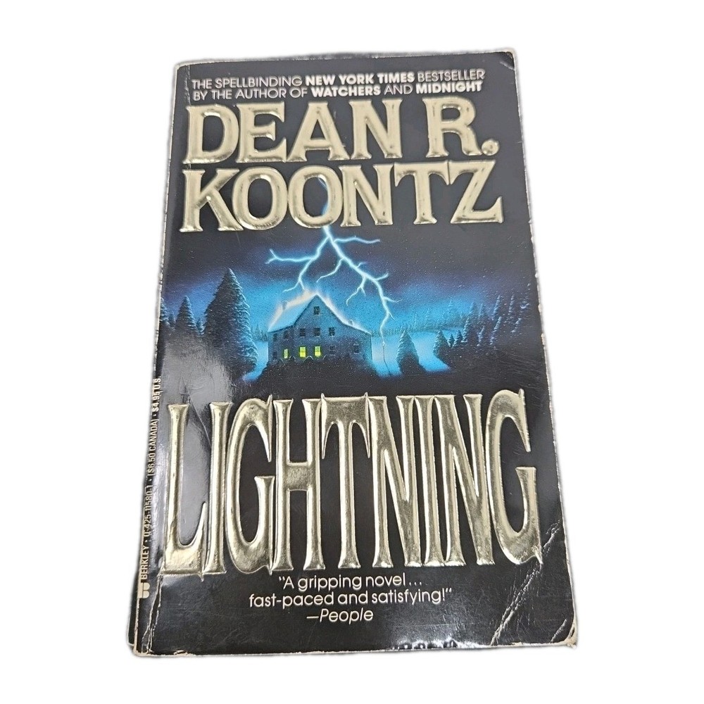 Lightning, by Dean Koontz (1989, Mass Market)