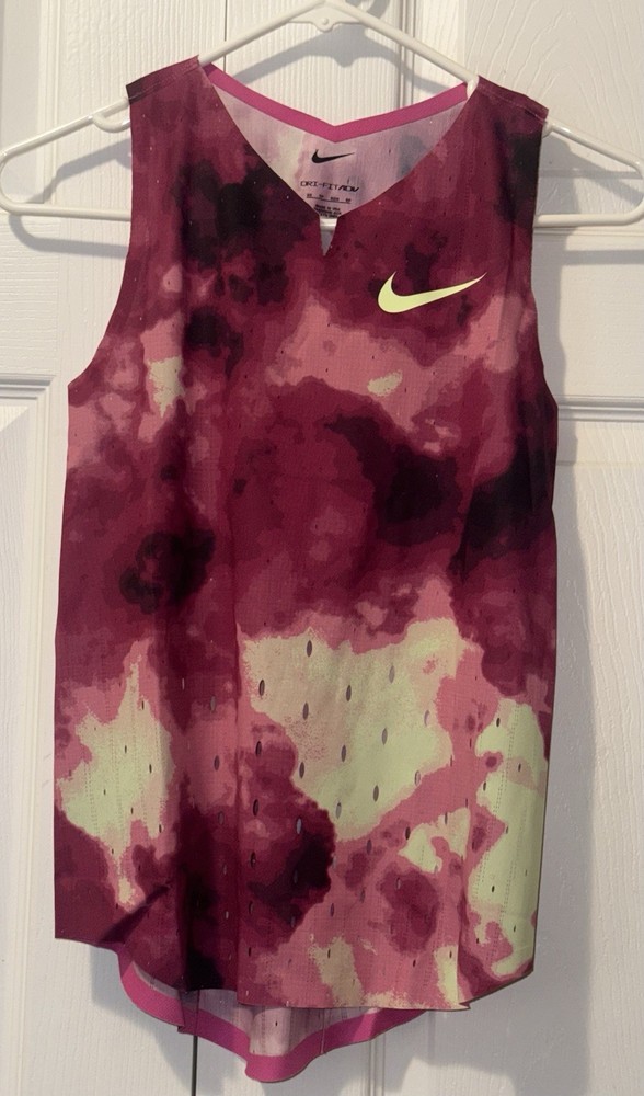 Nike 2024 Pro Elite Running Singlet Dri-Fit ADV FD5865-617  Size XS RARE