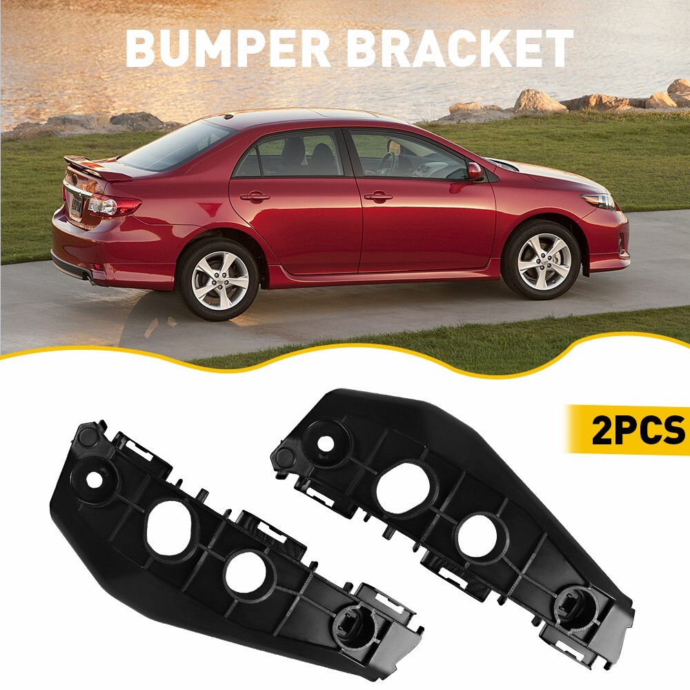 2012-2014 Toyota Camry Front Bumper Retainer Brackets Pair Left Right